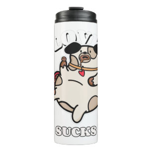 Liebe Ist zum Kotzen Thermosbecher