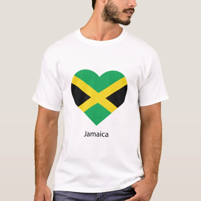 Liebe Jamaika T-Shirt (Vorderseite)