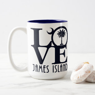 LIEBE James Island 15oz Zweifarbige Tasse