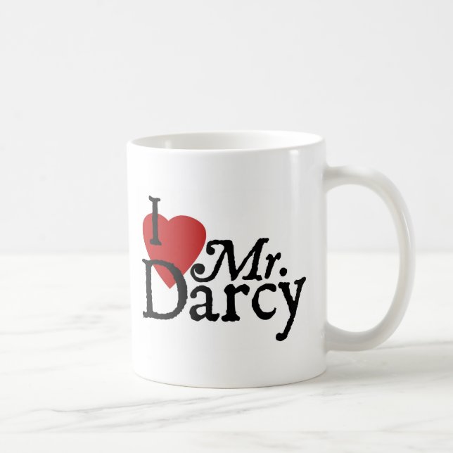 LIEBE Janes Austen I Herr Darcy Tasse (Rechts)