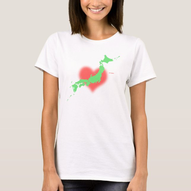Liebe Japan T-Shirt (Vorderseite)