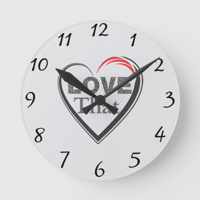 Liebe jene Wanduhr (Vorderseite)