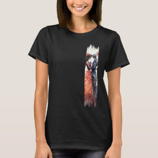 Liebe jenseits des Lebens Pinselstrich T-Shirt