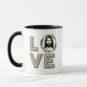 Liebe Jesus Kaffee Tasse, populäre Bibel Quotes Ve Tasse