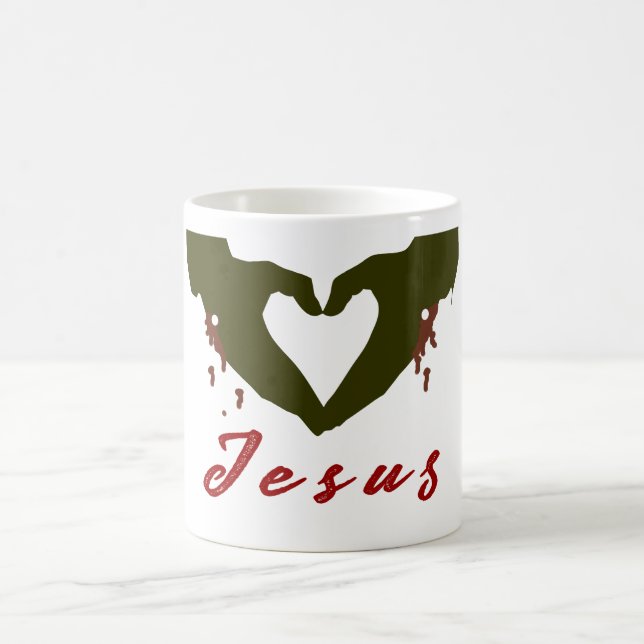Liebe Jesus Kaffeetasse (Mittel)