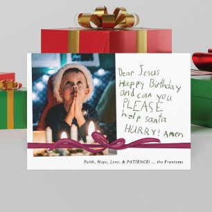 Liebe Jesus Olive Buntstift Notiz Foto Weihnachtsk