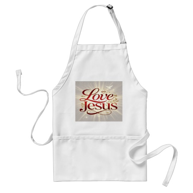 Liebe Jesus Schürze (Vorne)