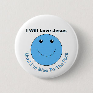 Liebe Jesus stellen gegenüber Button