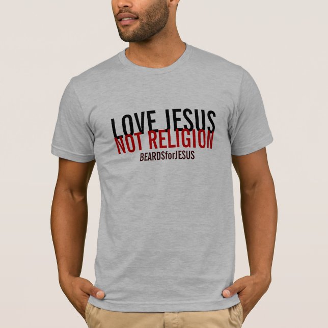 LIEBE JESUS T-Shirt (Vorderseite)