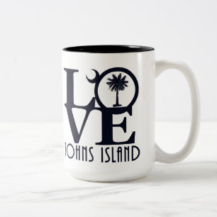 LIEBE Johns Island SC 15oz Zweifarbige Tasse