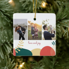 Liebe Jothree Foto Family Weihnachten Keramikornament
