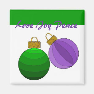 Liebe Joy Peace - Magnet