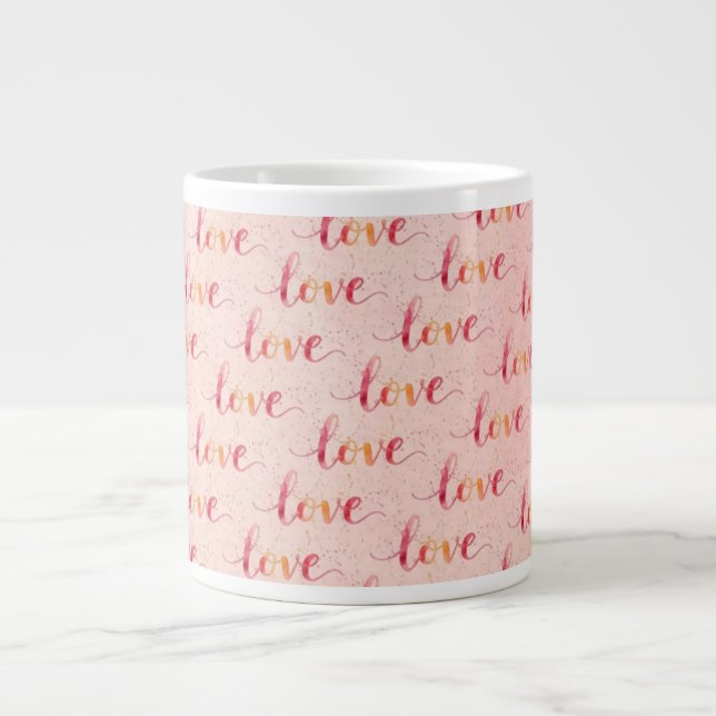 Liebe Jumbo-Tasse (Vorderseite)