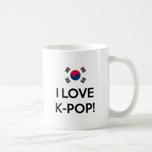 Liebe K-Pop! Kaffeetasse