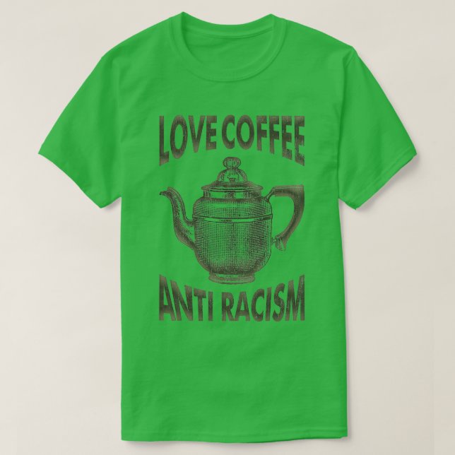 Liebe Kaffee 2 T-Shirt (Design vorne)