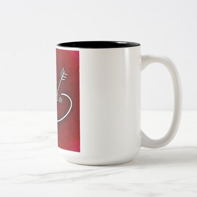 Liebe Kaffee Tasse (Rechts)