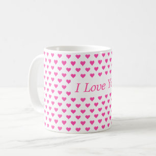 Liebe Kaffee Tasse mit Herz und Text - I Liebe Sie