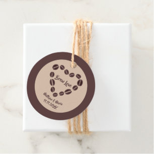 Liebe Kaffeeban Herz Geschenkanhänger