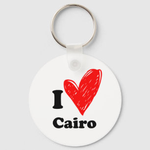 Liebe Kairo - Stilvolle Souvenir Schlüsselanhänger