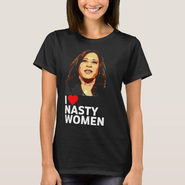 Liebe Kamala Harris Eklig Teemaschine für Männer W T-Shirt (Vorderseite)