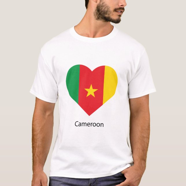 Liebe Kamerun T-Shirt (Vorderseite)
