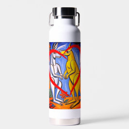 Liebe Kängurus Australisches Tier Trinkflasche