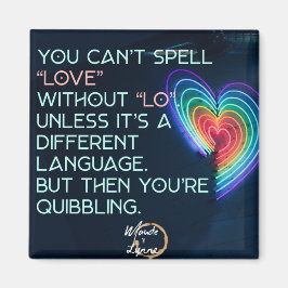 Liebe kann man nicht ohne niedrigen Magneten buchs Magnet