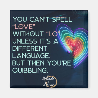 Liebe kann man nicht ohne niedrigen Magneten buchs Magnet