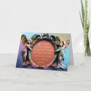 Liebe-Kapitelgrußkarte Karte