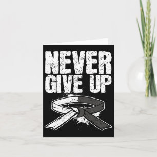 Liebe Karate Black Belt Geschenk Design Kampfkunst Karte