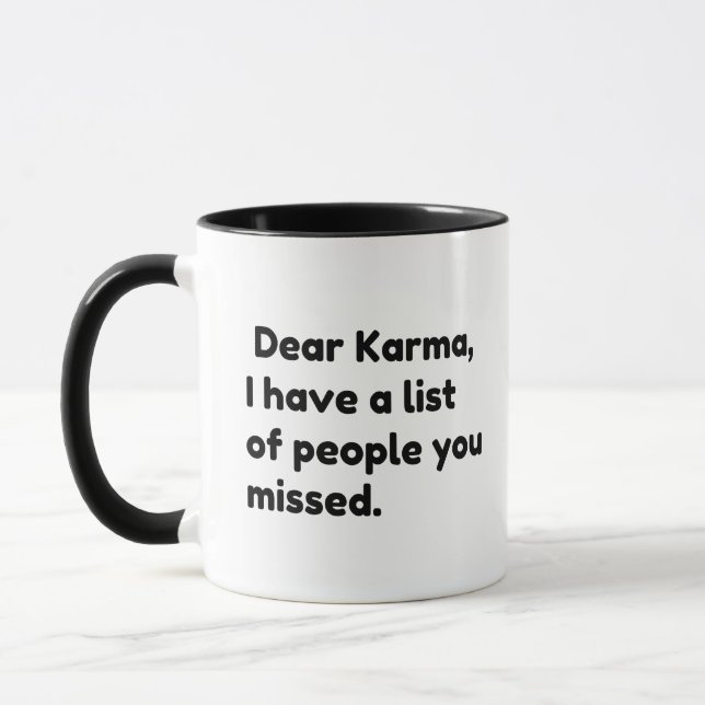 Liebe Karma Tasse (Links)