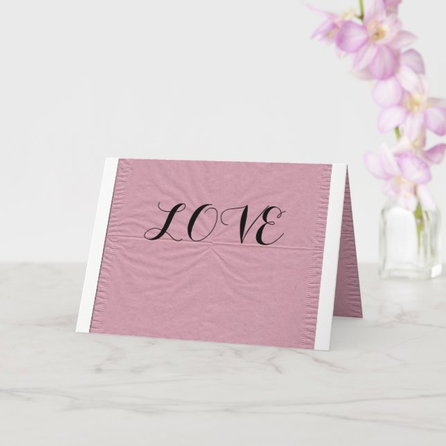 LIEBE KARTE (Orchidee)