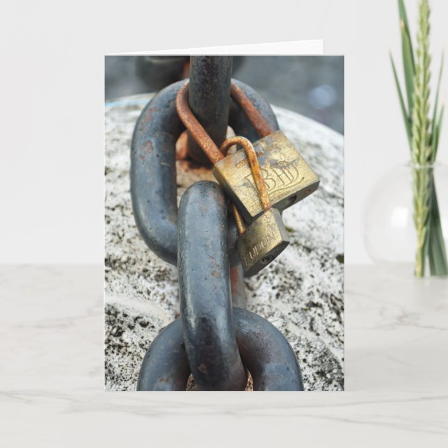 Liebe Karte (Vorderseite)