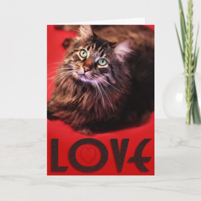 LIEBE Karte (Vorderseite)