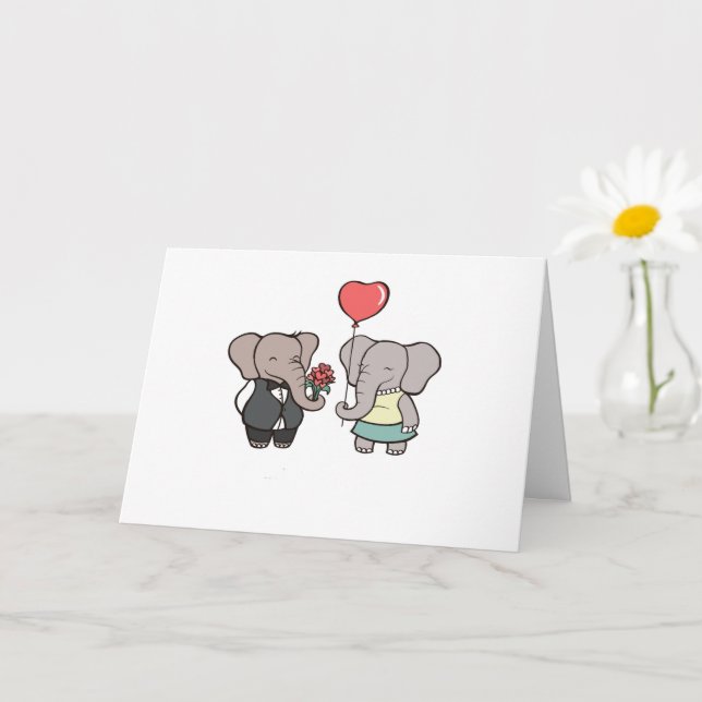 Liebe Karte (Kleine Pflanze)