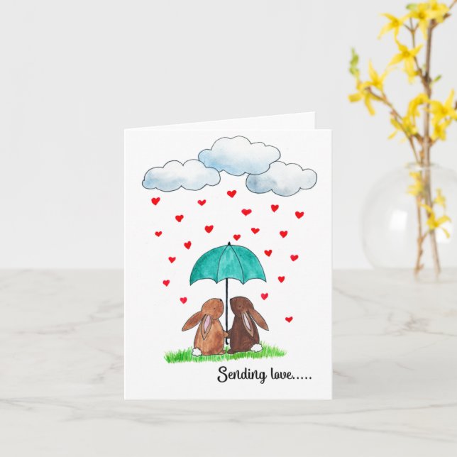 Liebe-Karte senden Karte (Gelbe Blume)