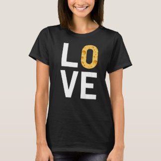 Liebe Käse Snack Käse T-Shirt