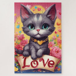 Liebe Katze Puzzle