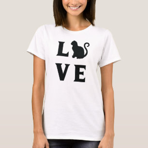 Liebe-Katze T-Shirt