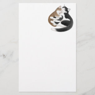 Liebe-Katzen-Briefpapier Briefpapier