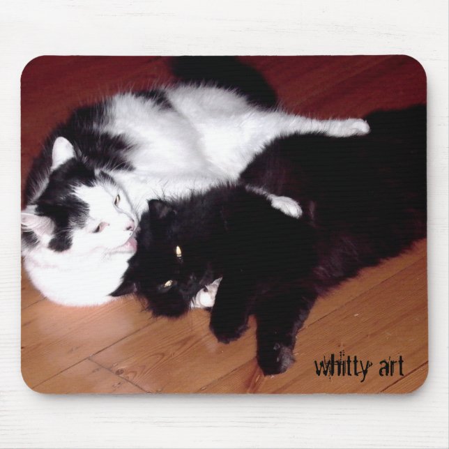 Liebe-Katzen Mousepad (Vorne)