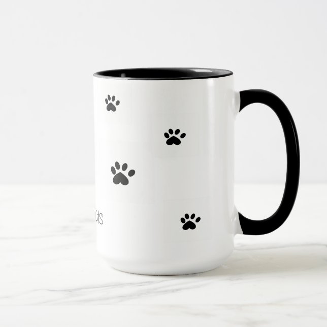 Liebe-Katzen-Tasse Tasse (Rechts)