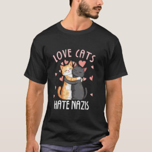 Liebe Katzen Umarmen Vielfalt T-Shirt