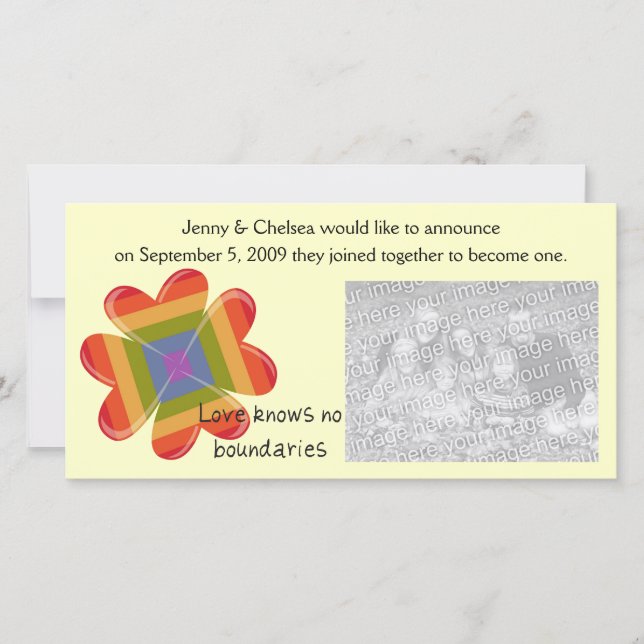 Liebe kennt keine Grenzen Ankündigung (Vorderseite)