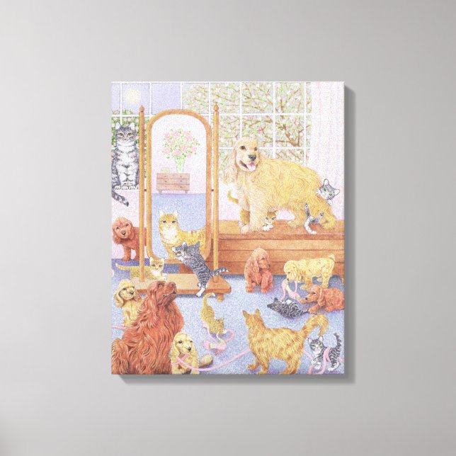 Liebe kennt keine Grenzen Leinwanddruck (Vorderseite)