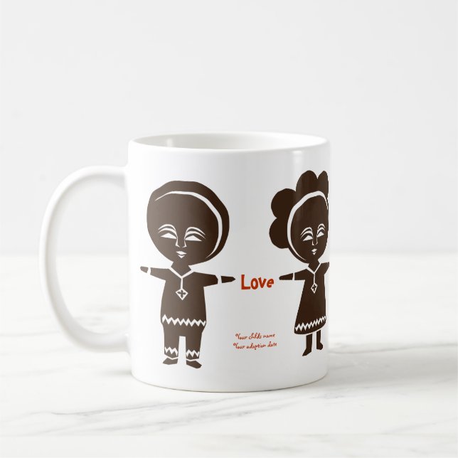 Liebe kennt keine Grenzen Tasse (Links)