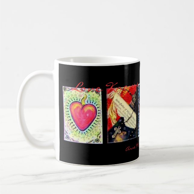 "Liebe kennt keine Grenzen" Tasse (Links)