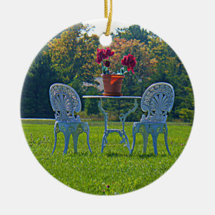 Liebe Keramik Ornament