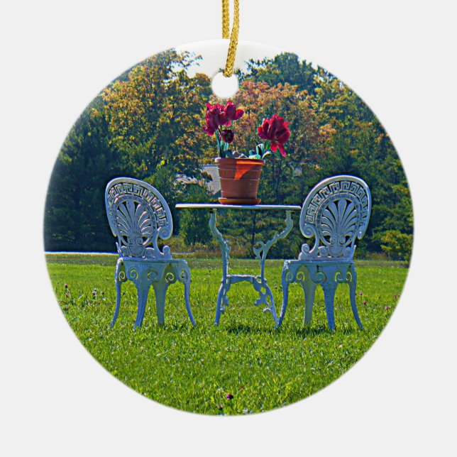 Liebe Keramik Ornament (Vorne)