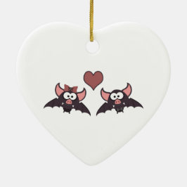 Liebe Keramik Ornament